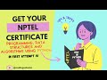 How To Prepare For The NPTEL Final Exam Programming Data Structures And Algorithms Using Python