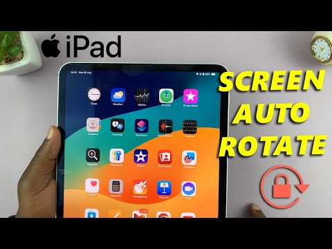 How To Enable Screen Auto Rotate On iPad