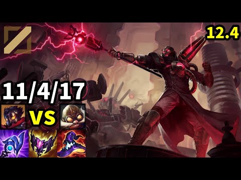 Viktor Mid vs Corki - KR Master | Patch 12.4
