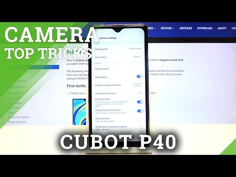 Camera Top Tricks CUBOT P40 – Advanced Camera Features