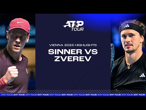 Jannik Sinner vs Alexander Zverev Highlights | Vienna 2025 Final