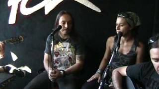 Lacuna Coil performs &quot;I Won&#39;t Tell You&quot; on 101.7 The Fox