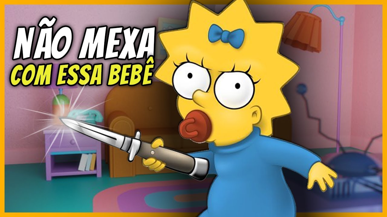 AS COISAS MAIS INCRÍVEIS FEITAS PELA MAGGIE SIMPSON - Os Simpsons