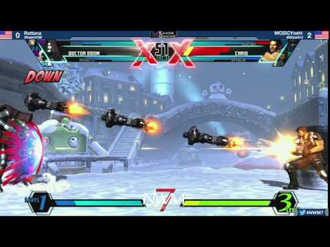 #NWM7 #UMVC3 T8 LT8 - Rattana (MAG-DRD-VER) vs MC GCYoshi13 (CHR-SPE-SEN)