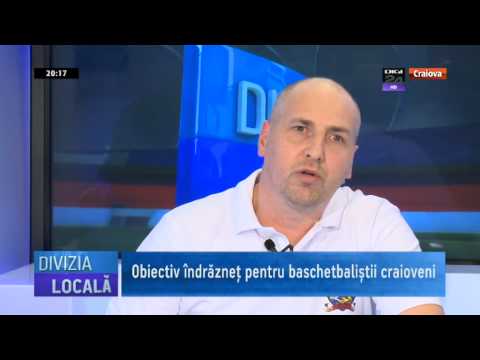 BaschetCraiova - Marcel Tenter invitat la Digi 24 Craiova