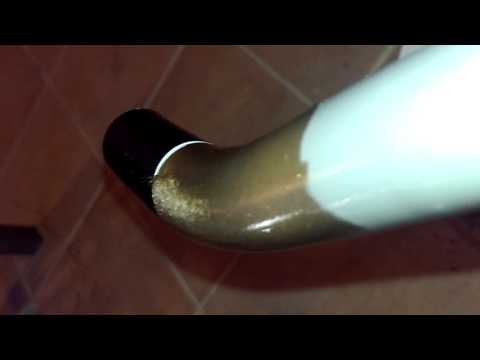 Gasoline Resistance Test: MINWAX polyurethane spray on Rust-Oleum 1