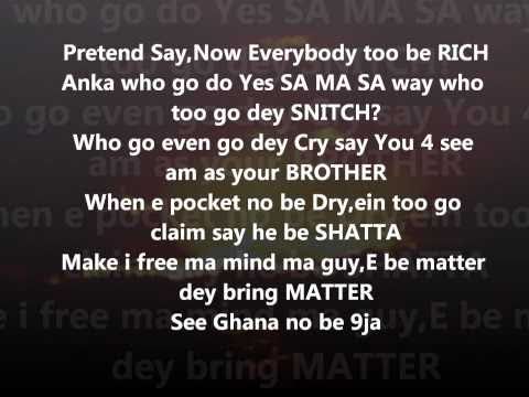Criss waddle(R2bees) ft Sarkodie - Make we pretend.wmv