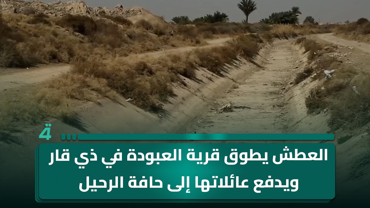 فيديو | العطش يطوق قرية العبودة في ذي قار ويدفع عائلاتها إلى حافة الرحيل