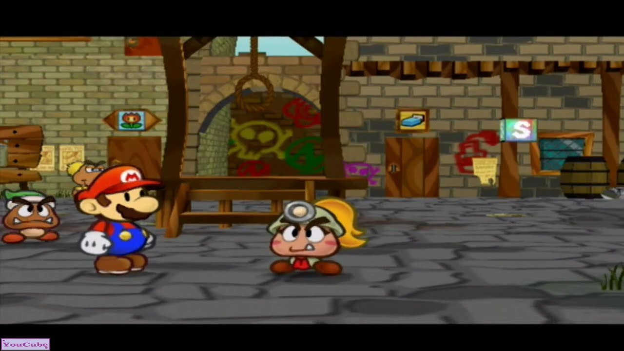 Paper Mario The Thousand-Year Door - PRL - Goombella, New Ally