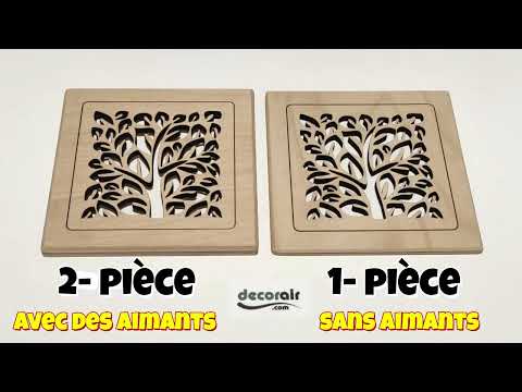 Différences entre les types de grilles de ventilation – 1 pièce vs 2 pièces