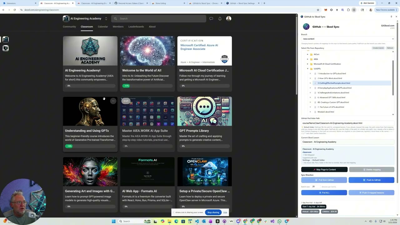 GitSkool in 60 Seconds – Sync Skool with Git