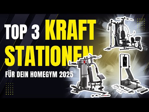 TOP 3 Kraftstationen für dein Homegym 🏋️ | Vergleich 2025 | Einsteiger bis Profi