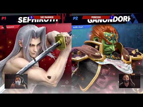 Smash Academy #2 [Losers Round 3] - Peresso [Sephiroth] vs Sir Pammer [World, Ganondorf]