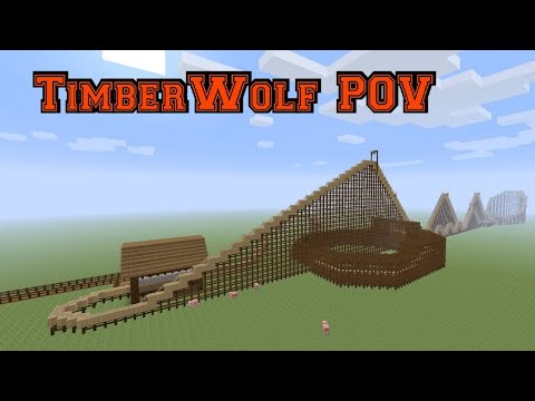 Timberwolf POV | a Minecraft Original RollerCoaster
