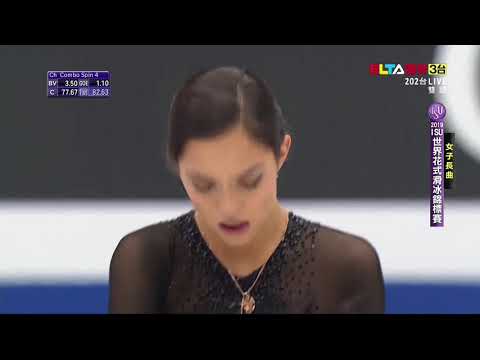 Evgenia MEDVEDEVA　FS --World Figure Skating Championships 2019 ELTA(1080P60)