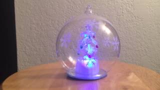 Ganz Light Up Christmas Tree Ornament