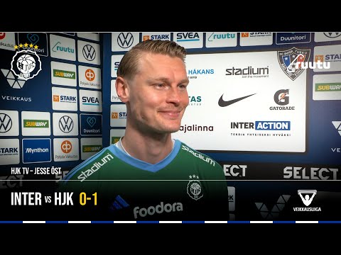 Inter vs HJK 0-1 - Jesse Öst