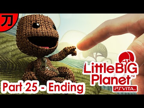 LittleBigPlanet PS Vita Walkthrough | Part 25 | Spooky Mansion - In The Clutches Of Evil [Ending]