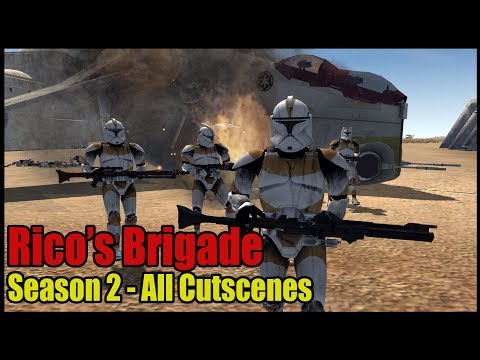 Star Wars: Rico's Brigade - All Cinematic Cutscenes (Season 2)
