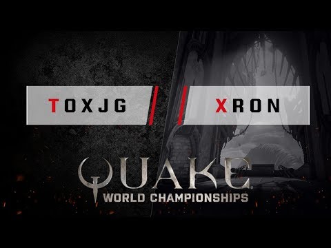 Quake - toxjg vs. Xron - [1v1] - Quake World Championships - Ro16 EU Qualifier #1