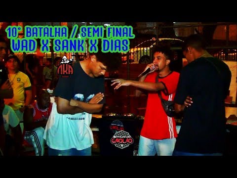 10.1 Batalha do Gaiolão - Wad x Sank x Dias [07.04 - Semifinal]