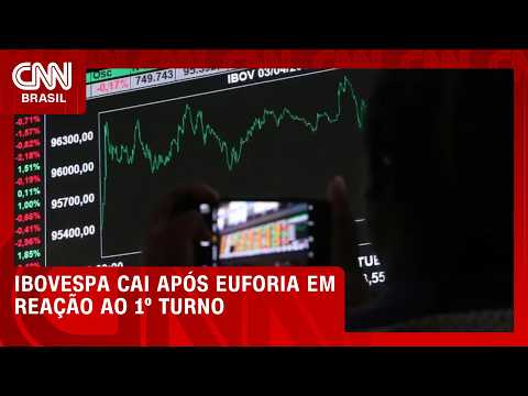 Bolsa realiza lucros após euforia com 1º turno; dólar fecha abaixo de R$ 5 | CNN MERCADO