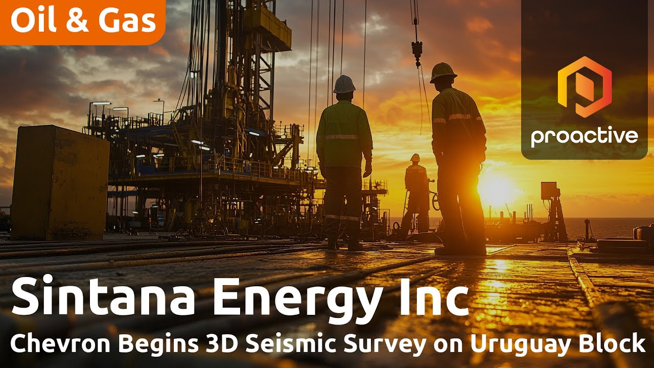Sintana begins 3D Seismic Survey on AREA OFF-1 Offshore Uruguay