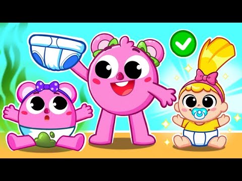 Takes Care Of Little Sister Song | Funny Song For Baby & Nursery Rhymes by Toddler Zoo
