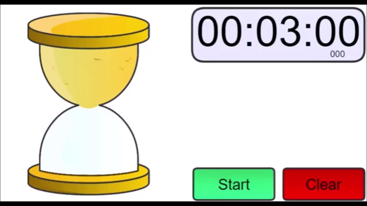 3 Minutes- Sand Timer
