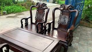 Bộ ghế minh gỗ gụ ta:0967.687.250