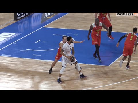 La passe de Jermaine MARSHALL pour le dunk de Vafessa FOFANA - Nantes vs Vichy-Clermont - ProB