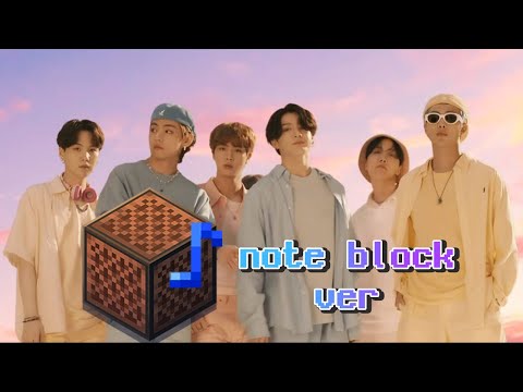 FND - [ENG SUB] BTS - Dynamite (Minecraft Note Block Version)