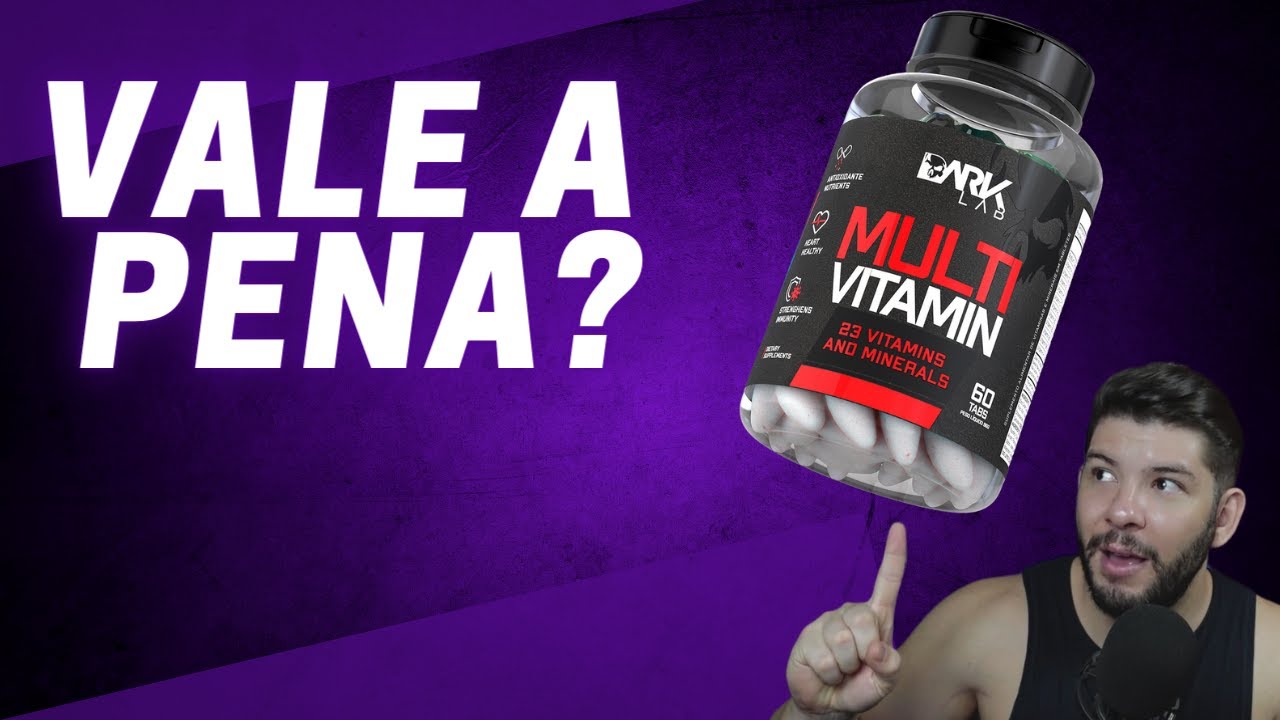 Miniatura da avaliação em vídeo de Multivitamínico 60 Tabletes - DARK LAB