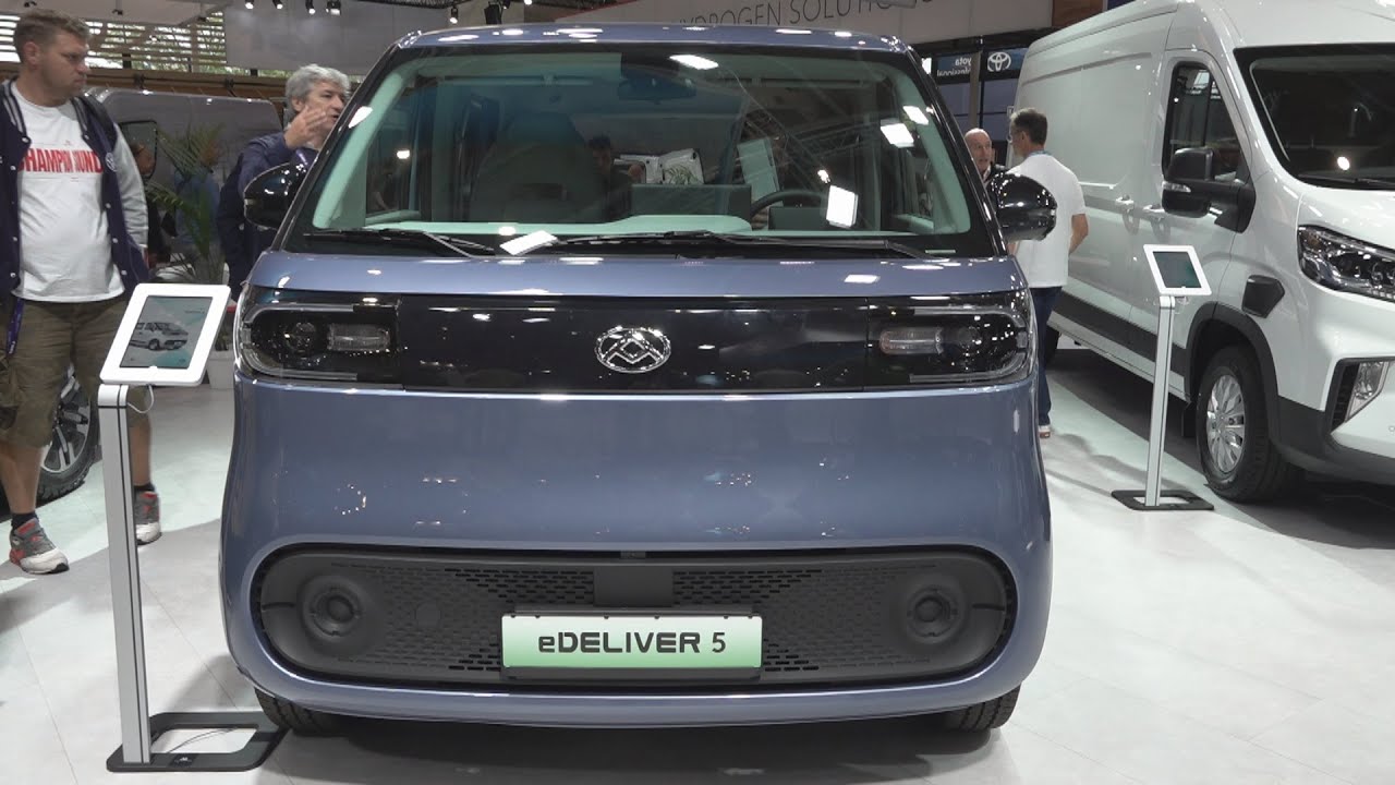 SAIC Maxus eDELIVER 5 Panel Van (2025) Exterior and Interior
