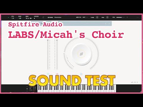 [PresetTest] Spitfire Audio  LABS MICAH'S CHOIR(No Taking)