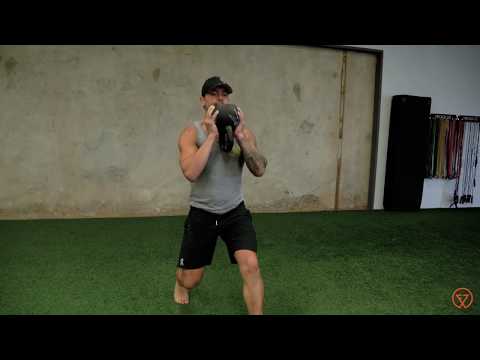 Kettlebell Goblet Forward Lunge