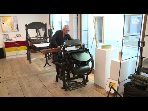 So wurde damals gedruckt