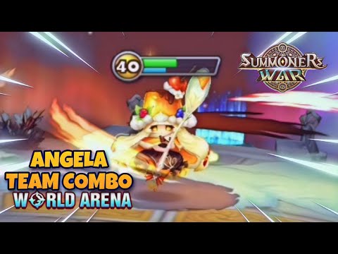 Angela Team Combo in World Arena Ep. 2 - Summoners War