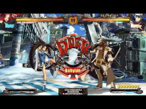 Guilty Gear Xrd Revelator: Eli v Spin (Jam v Johnny(Second Set)) 6/28/16