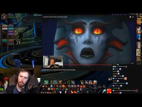 Asmongold Reactions Nobbel Reacts to Azshara's Eternal Palace End Cinematic by Nobbel