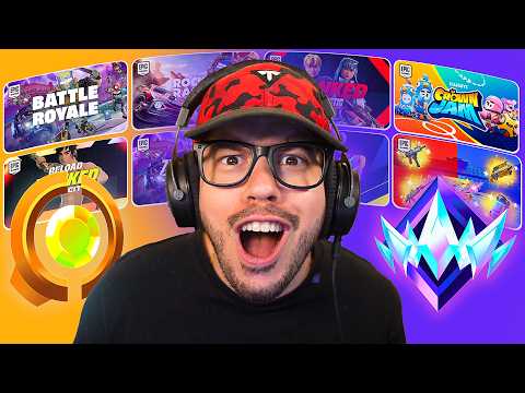 Getting to *UNREAL* in EVERY FORTNITE MODE!