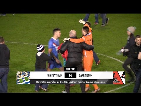 Whitby Town 1-7 Darlington - Evo-Stik Premier Division - 2015/16