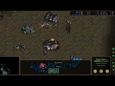 Lost Temple - AF1 (Z)  vs Terran (STARCRAFT REMASTERED)
