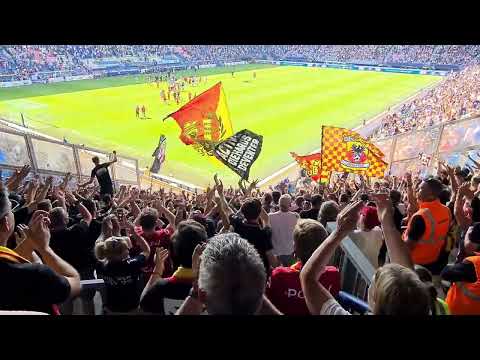 SC Heerenveen - GO AHEAD EAGLES 3-1 | UITVAK | 2022-05-15 | Sfeeractie, sfeerbeelden, doelpunt.
