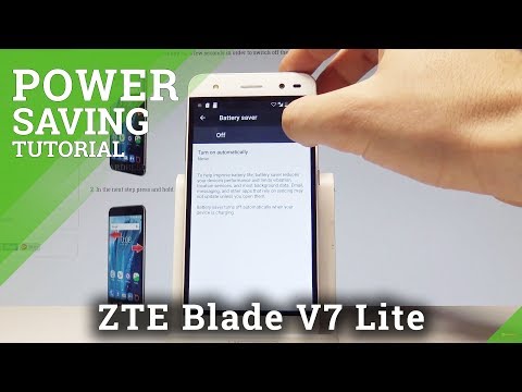 How to Enable Battery Saver on ZTE Blade V7 Lite - Power Saving Mode