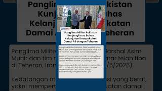 Panglima Militer Pakistan Kunjungi Iran, Bahas Kelanjutan Kesepakatan Damai AS dengan Teheran