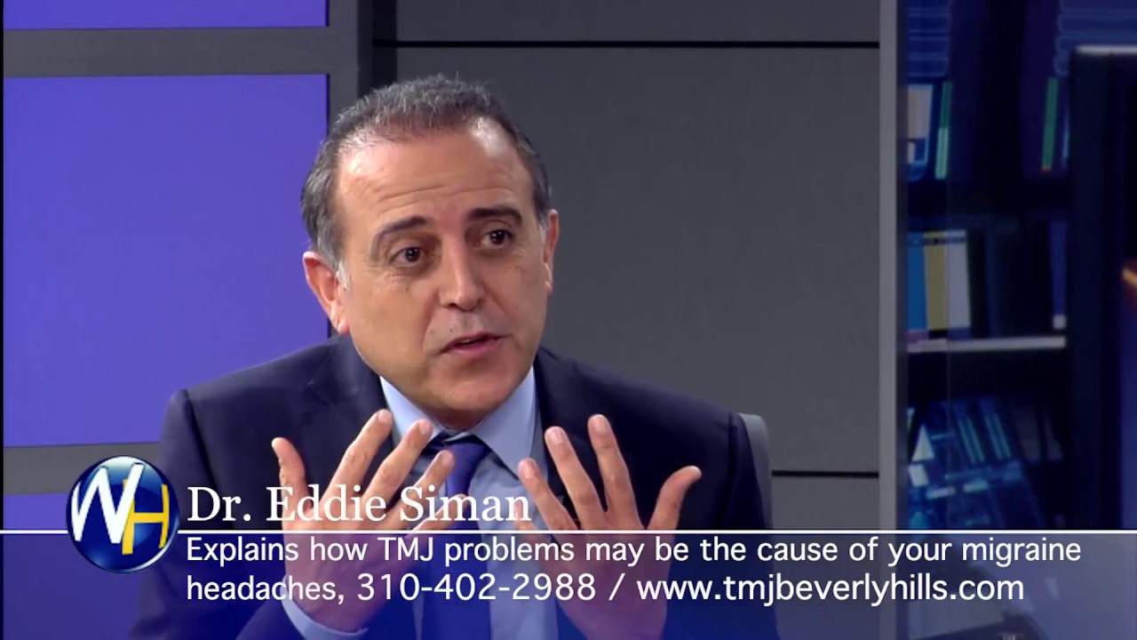 TMJ Treatment and Relief | TMJ expert Dr. Eddie Siman on the Wellness Hour