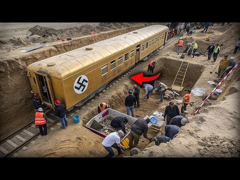 Der Nazi-GOLDZUG wurde gefunden, die Wissenschaftler waren schockiert, als sie ihn entdeckten …