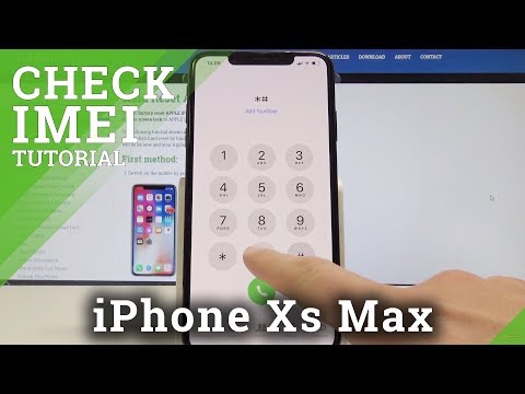 How to Check IMEI on iPhone Xs Max - Find Serial Number of iPhone Xs Max