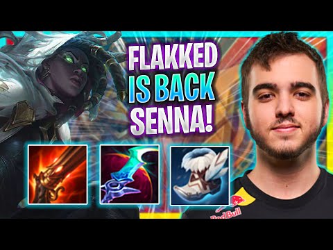 FLAKKED BRINGS BACK SENNA! | HRTS Flakked Plays Senna ADC vs Pyke! | Preseason 2023